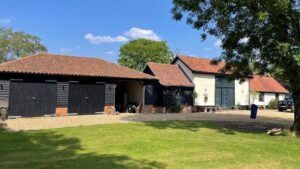 Barn Conversion with Garage New Build