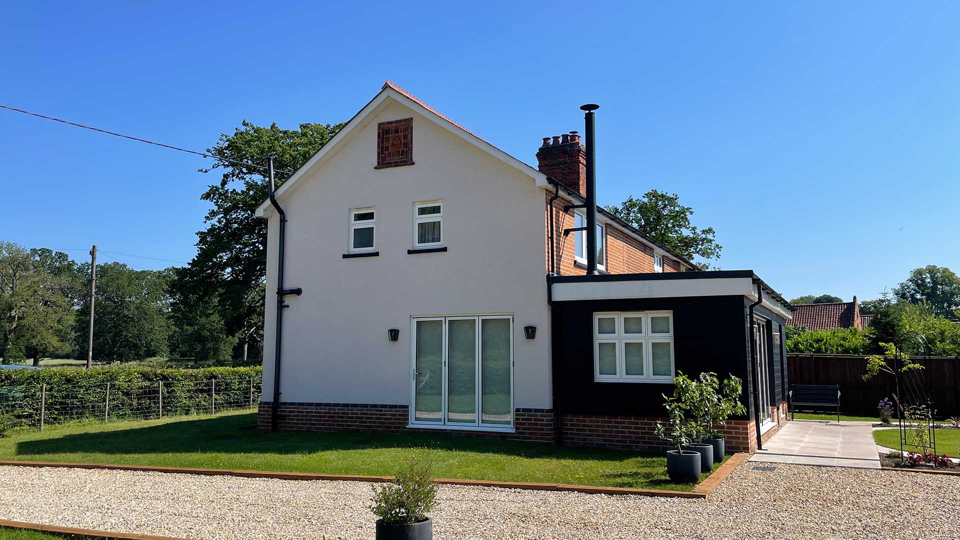 Near Wymondham Rear Extension Side